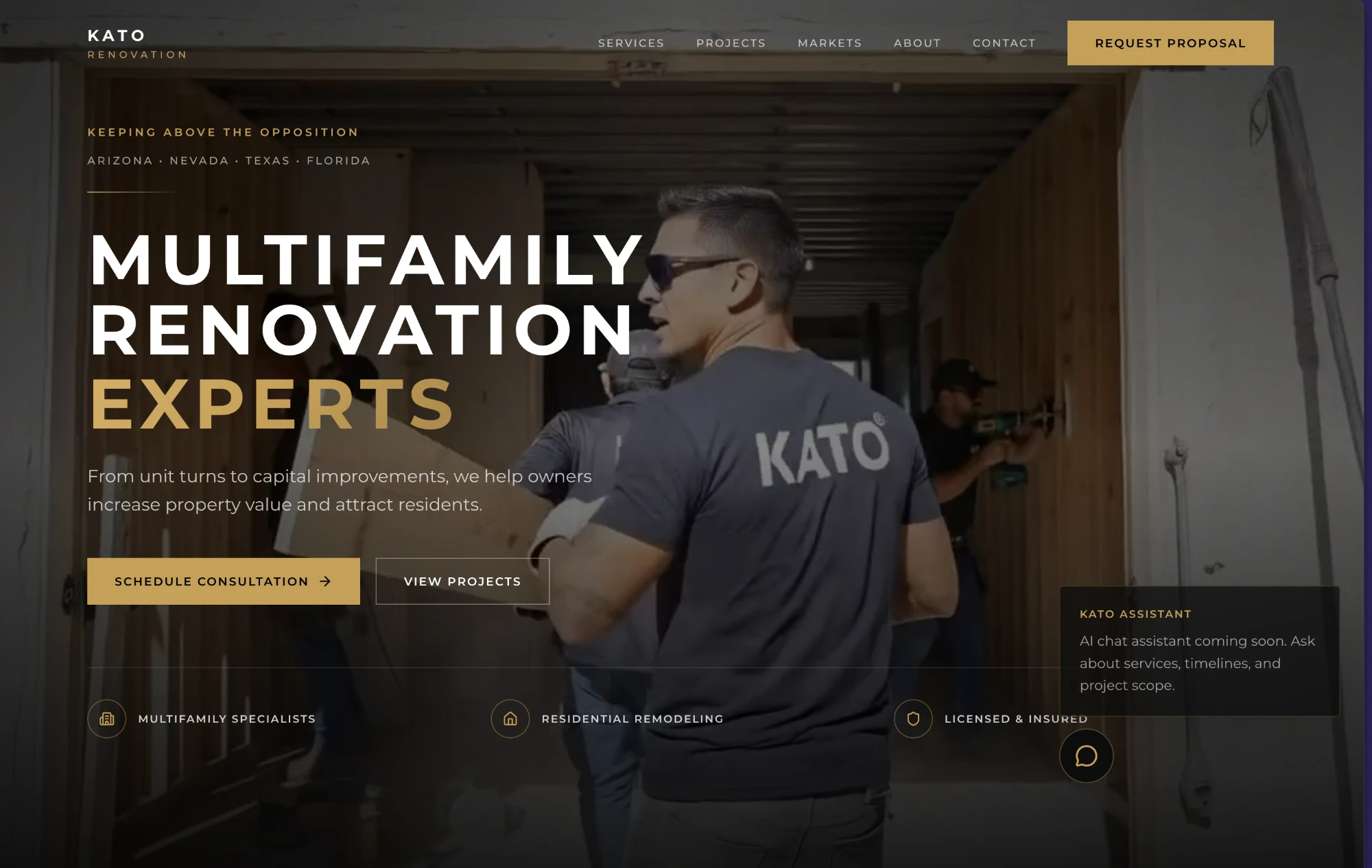 KATO Renovation website